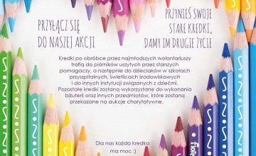 Akcja proekologiczna Kolorowe kredki