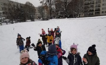 Zimowe zabawy 4. - 5. latków