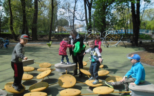 Zabawy w parku linowym, zdjęcie 3