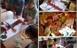 przedszkolaki podczas realizacji projektu Zabawy ze Sztuką (3)