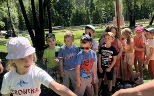 Przedszkolaki podczas wycieczki do alpakarni na Czekance (5)
