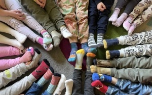 Kolorowa skarpetka 1