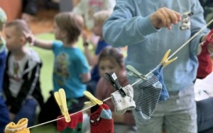 Kolorowa skarpetka 29