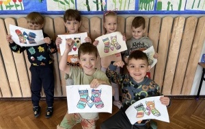 Kolorowa skarpetka 7