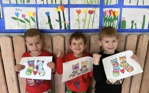 Kolorowa skarpetka 8